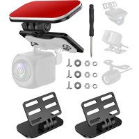 Soporte para cámara trasera Soporte para cámara trasera, soporte para ventana trasera para la mayoría de las cámaras traseras Dash Cam Soporte para cámara de visión trasera de coche Dash Mirr