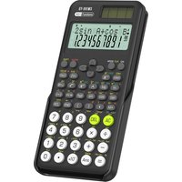 Calculadora científica ROATEE, útiles escolares, 991MS, 401 funciones, calculadora de escritorio con pantalla de 2 líneas y cubierta deslizante para estudiantes