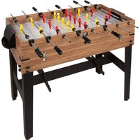 COLORBABY - Mesa multijuegos 3 en 1, futbolín con patas, air hockey, billar, 81x42x60 cm, para 2-4 jugadores, Fabricado de madera y acero, robusta y duradera, alta calidad, juegos mesa, futbolines