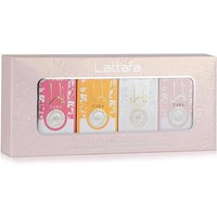 Set My Yara Collection Lattafa – Pack de 4 Mini Perfumes de 5 ml para Mujer, Fragancias Premium, Aromas Duraderos y Elegantes en Formato Viaje