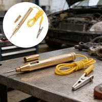 Probador de corriente automotriz de 6V/12V/24V, bolígrafos de prueba prácticos, herramientas de examen de diagnóstico de coche, herramienta de taller mecánico automático