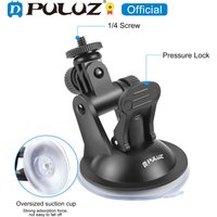 Soporte de ventosa para coche PULUZ con tornillo, adaptador de trípode y bolsa de almacenamiento para GoPro/Insta360/DJI y otras cámaras de acción