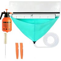 Kit de Limpieza para Aire Acondicionado Split de Pared, Impermeable, con Tubería de Agua, Herramientas de Limpieza sin Desmontaje para el Hogar