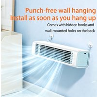 Ventilador de Pared Silencioso Eary, Ventilador de Pared de Viento Fuerte, Enfriador de Aire para Oficina y Hogar, Aire Acondicionado sin Aspas para el Verano