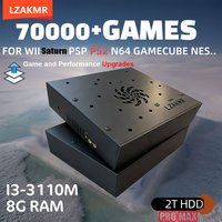 8G Ram 2T Rom nueva actualización dispositivo de juego Retro más de 70000 juegos para Wii 260 PS2 DC PSP GAMECUBE 2T cargado X8 Pro consola Windows 11
