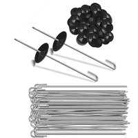 10/20/30/40/50 Piezas de Clips de Fijación para Paneles Solares, Protectores de Acero Inoxidable contra Aves y Animales para Cercas de Palomas, Clips para Paneles Solares
