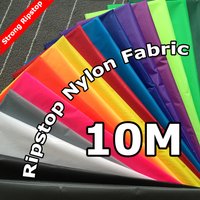 Tela de nailon Ripstop para cometas, 9KM, 10M, recubierta de PU, bolsa de tela repelente al agua para exteriores, pancarta, tela para tienda, cubierta de lona, saco de cosas