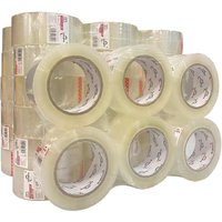 C.A | Cinta Adhesiva de Embalaje Transparente 📦 | Precinto Resistente | Pack 6 Rollos | Uso para Cajas y Envíos