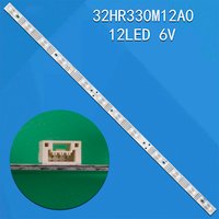 1/5/10 Uds 12LED 6V banda LED para L32S6FS 32DS520 32ES580 32ES586 32P6 32P6H barras LED tiras de retroiluminación 4C-LB3212-HR01J PF01J PF02J