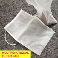 2 Piezas de Bolsas de Malla Fina para Recolección de Hojas y Residuos, Filtro de Malla 120/200, Accesorios Duraderos de Nailon para Aspiradora de Piscina