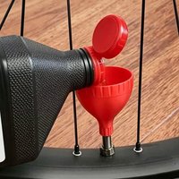 Embudo para sellar neumáticos de bicicleta sin cámara, herramienta de mantenimiento de neumáticos para bicicletas de montaña y carretera, fácil de usar