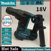 Martillo Eléctrico Inalámbrico Makita 2026, Martillo Percutor sin Escobillas, Batería de Litio de 18 V, Taladros Inalámbricos, Herramientas Eléctricas Makita de 18 V