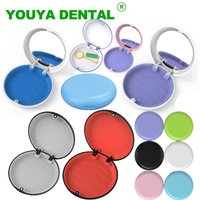 Caja de retenedor de dientes postizos, estuche de almacenamiento para dentadura, protector bucal, alineador, soportes, contenedor de ortodoncia, organizador de suministros de higiene bucal