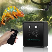 Humidificador Automático para Reptiles, Sistema de Pulverización Inteligente con Temporizador, Generador de Niebla para Terrarios, Nebulizador Ajustable, Control de Humedad para Lagartos, Serpientes,