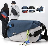Riñoneras de Nylon de Alta Calidad con Paneles, Nueva Marca 2026, Riñonera Unisex, Bolso Cruzado Casual para Viajes al Aire Libre, Bolsos de Cintura para Hombre