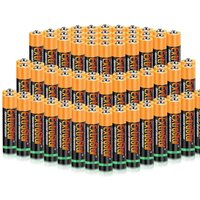 Extrastar pilas AA y AAA de 1.5 voltios pack ahorro de 24, 48 y 60 unidades. No contiene mercurio no toxica, válida para gran variedad de articulos electronicos y juguetes. Baterias de gran