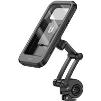 Hoco. CA101 Soporte De Moto/Bici/Carros/Patinetes Impermeable IPX4 Alta Calidad Para Moviles 4.5-7.0Pulgadas (Moviles hasta 6-11mm)