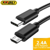 NNBILI Cable USB C a Micro USB para Samsung Redmi LG Moto Xbox-One PS4 ControllerFire TabletsTV Stick adaptador USBC Cable de carga