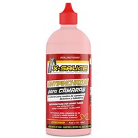 X-Sauce - Sellante Tubeless X-Sauce para Bicicletas MTB, Carretera y Gravel, 500 ml, sella pinchazos automáticamente en ruedas tubeless, cámaras y tubulares, listo para usar