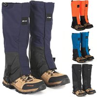 Polainas Impermeables Duraderas para Senderismo, Caza, Camping, Escalada, Botas, Cubrepiernas, Calentadores de Piernas para Nieve, Esquí y Actividades al Aire Libre en Invierno