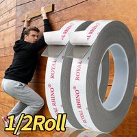 Cinta adhesiva de doble cara extrafuerte de 450CM, especial para coches, se desgarra sin dejar rastros, alta viscosidad, para montaje y fijación.