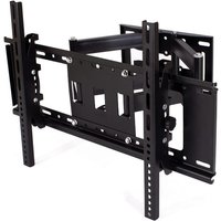 Soporte de TV Doble brazo Articulado y Extensible de Pared para Televisores de 23 a 65 Pulgadas, Brazo Giratorio e Inclinable, Compatible con VESA Universal, Soporte Resistente de Acero para Smart TV