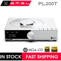 Reproductor de CD SMSL PL200T MQA, tocadiscos Digital de alta gama, nivel de referencia, funciones de interfaz Digital, entrada de reloj, compatible con MQA