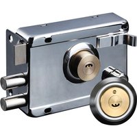 Cerradura suave, candados antiguos para puerta delantera del hogar, accesorios de bloqueo, engranaje Universal resistente con llave