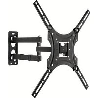 Soporte de montaje en pared para Monitor de TV de movimiento completo, brazos articulados, rotación de extensión de inclinación giratoria para la mayoría de televisores curvos planos de 10-32 pulgadas
