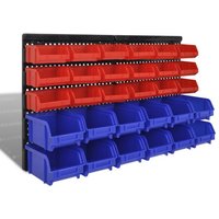 32pc Estantería Bricolaje De Pared Organizador De Herramientas Cajas Apilables Planchas Modulares TSX TOOL