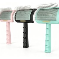 Cepillo para Mascotas, Peine de Agujas para Perros y Gatos, Elimina el Pelo Suelto, Masaje Suave, Accesorios para el Cuidado de Mascotas
