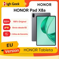 Versión EU HONOR Pad X8a 11 pulgadas, Alta Frecuencia de Actualización, Protección Ocular, Batería de 8300mAh, Cuatro Altavoces de Gran Amplitud, Mejora de Voz