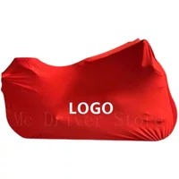Cubiertas para motocicleta, bicicletas, Motor, Scooter, cubierta a prueba de polvo, Fundas protectoras de tela elástica, personalizadas para interiores y exteriores