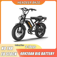 Bicicleta Eléctrica para Adultos, 48V20AH, Batería de Larga Duración, Llantas de 20 Pulgadas, Todoterreno, Apta para Montaña, con 4 Amortiguadores, Pantalla LCD a Color, Cumple con las Normativas de