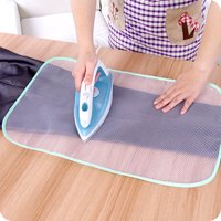 Almohadilla de protección para planchar ropa, tela protectora de prensa, malla para tabla de planchar, aislamiento contra colores aleatorios, tabla de planchar