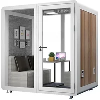 Cabina Insonorizada Móvil para Karaoke en Casa, Estudio de Grabación, Cabina Telefónica Interior, Cabina Insonorizada para Piano, Cabina Insonorizada para Dormir, Almacén Insonorizado