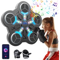 Entrenador de Boxeo Musical Inteligente con Bluetooth para Niños, con Guantes, Modos de Ritmo Interactivos y Diseño Seguro, Fitness en Casa para Niños