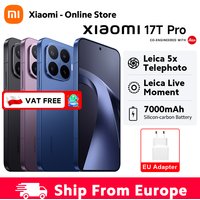 Versión Global Xiaomi 17T Pro Smartphone 12GB RAM Batería de 7000mAh HyperCharge de 100W Pantalla AMOLED de 6.83" 1.5K CPU MediaTek Dimensity 9500 NFC