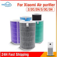 Filtro de aire para purificador de aire Xiaomi Mi 1 2S 2C 2H 3 3C 3H purificador de aire H13 filtro HEPA de carbono antibatterias formaldehído