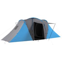 Outsunny Tienda de Campaña Familiar para 4-6 Personas 555x225x190cm