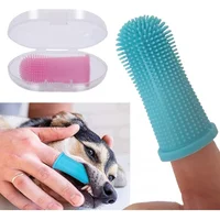 Cepillo de Dientes de Silicona Super Suave para Perros y Gatos, Cuidado Bucal, Limpieza de Dientes, Cuidado del Aliento, No Tóxico, Productos para Mascotas