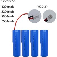 Batería de Litio 18650 de 3.7V 1200mah-3500mah para Linterna, Altavoz Bluetooth, Cortadora de Pelo, Máquina de Karaoke, Pistola de Desinfección K5