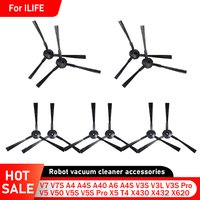 Cepillos Laterales para Aspiradoras ILIFE V7, V7S, A4, A4S, A40, A6, A4S V3S, V3L, V3S Pro, V5, V50, V5S Pro, X5, T4, X430, X432, X620, X623
