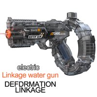Pistolas de agua eléctricas para adultos, potentes, con succión automática de agua, juguete de verano para exteriores y playa, regalo para niños.