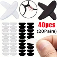 Almohadillas Nasales Transparentes Antideslizantes para Gafas, Almohadillas Nasales de Silicona Invisibles Autoadhesivas, Adhesivos para Gafas, Accesorios para Gafas