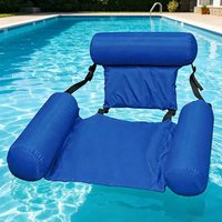 Colchones inflables plegables para diversión acuática, hamaca para piscina, sillas reclinables, deportes acuáticos, flotadores para piscina, accesorios de playa, 1 ud.