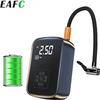 EAFC Inflador de neumáticos de coche portátil de 150PSI, bomba eléctrica para bicicleta, motocicleta, fútbol, accesorios esenciales para neumáticos de baloncesto