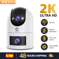 Cámara IP JOOAN 2K de 6 MP con Wi-Fi, detección de movimiento, visión nocturna en color, para interiores, seguridad doméstica y vigilabebés